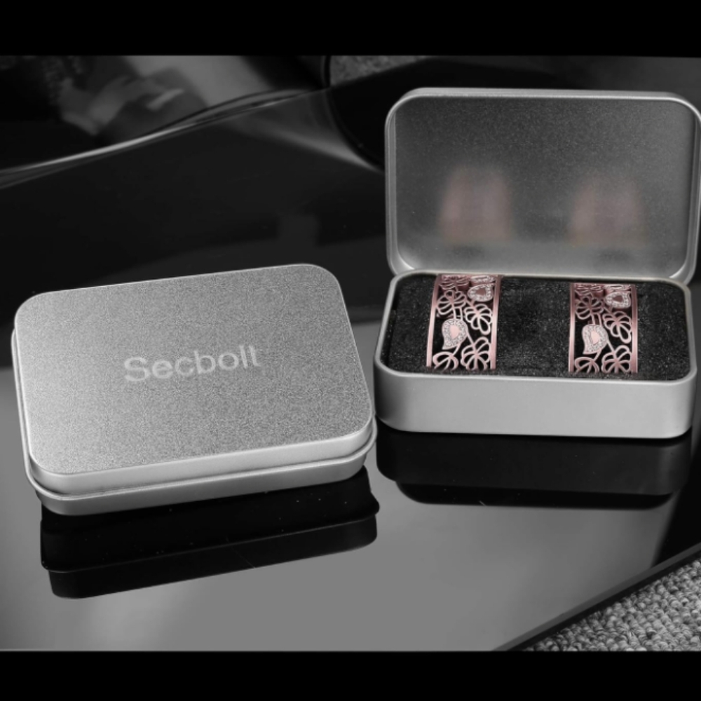 Secbolt carved apple watch band